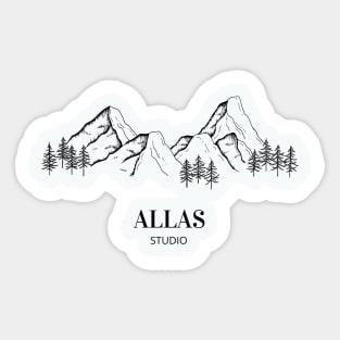 Forest by Allas Store Sticker